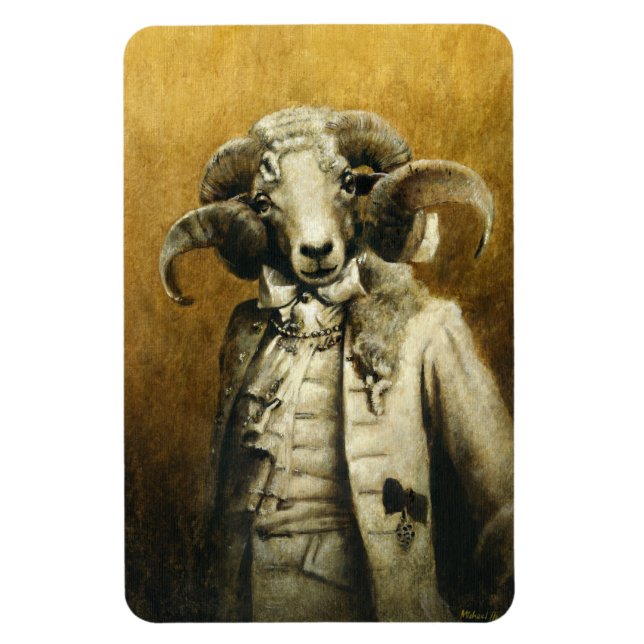 Íman Magneta flexível Ram Rococo (Vertical)