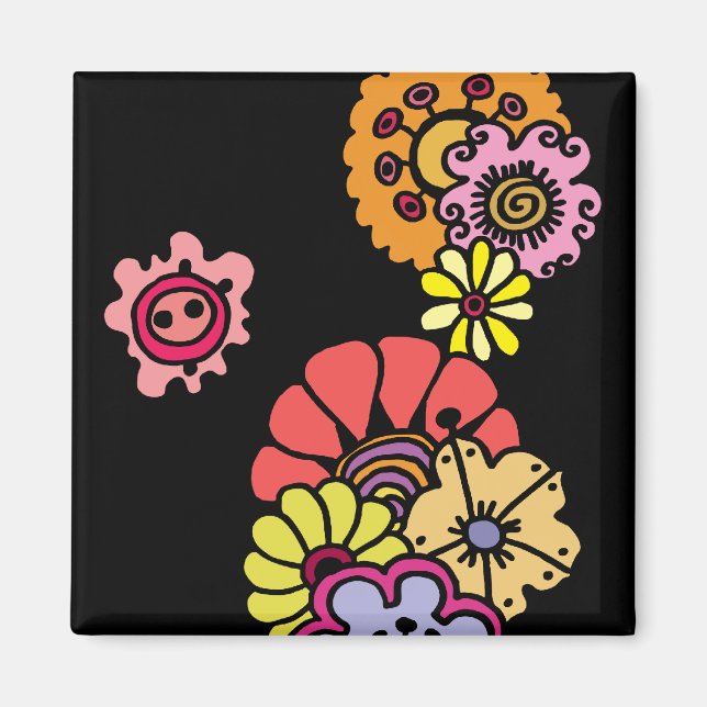 Íman Magneta Floral (Frente)