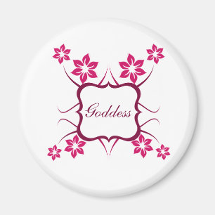 Íman Magneta Floral da Deusa, Magenta