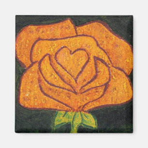 Íman Magneta Floral "Rosa Heart #2"