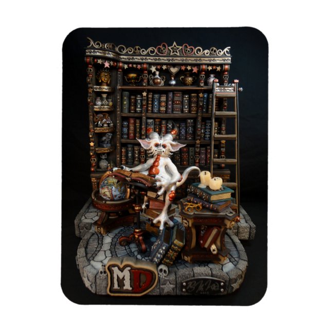 Íman Magneta fotográfica MD Library Dragon 3" x 4" (Vertical)