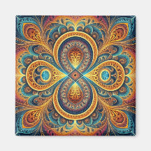 Magneta Fractal Vibrante