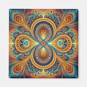 Íman Magneta Fractal Vibrante