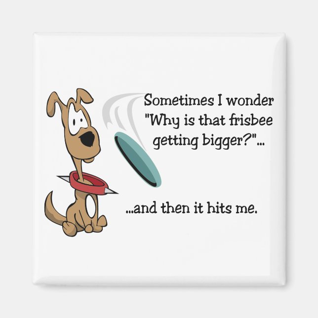 Íman Magneta Funny Frisbee (Frente)