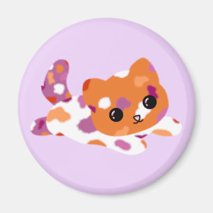 Íman Magneta Gato do Orgulho Lésbico