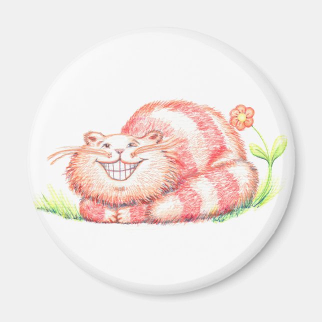 Íman Magneta Gato Feliz (Frente)