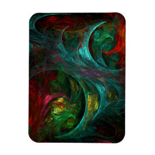 Íman Magneta Gênesis Abstrato Art Premium
