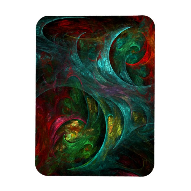 Íman Magneta Gênesis Abstrato Art Premium (Vertical)
