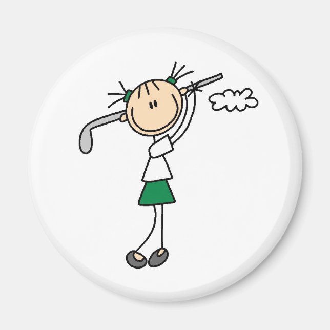 Íman Magneta Golf Girl (Frente)