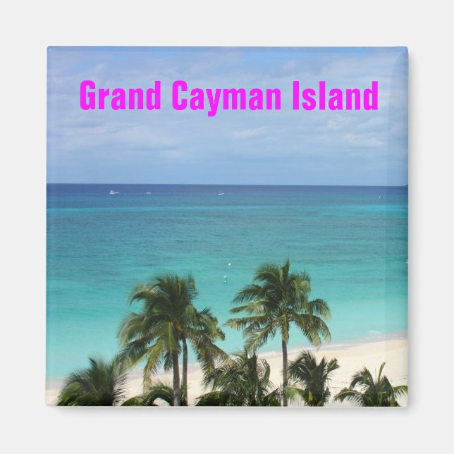 Íman magneta Grand Cayman (Frente)