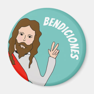 Íman Magneta grande, círculo de 3 polegadas