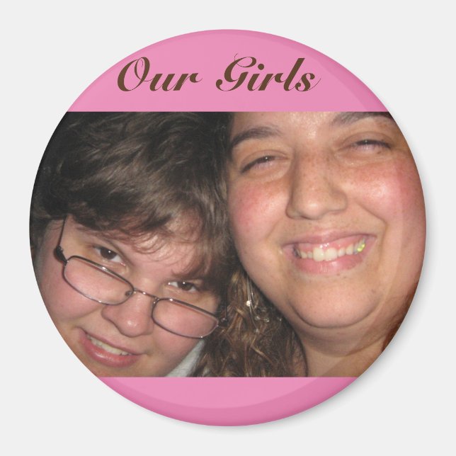 Íman Magneta grande redonda de 3 polegadas (Frente)