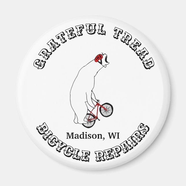 Íman Magneta Grateful (Frente)