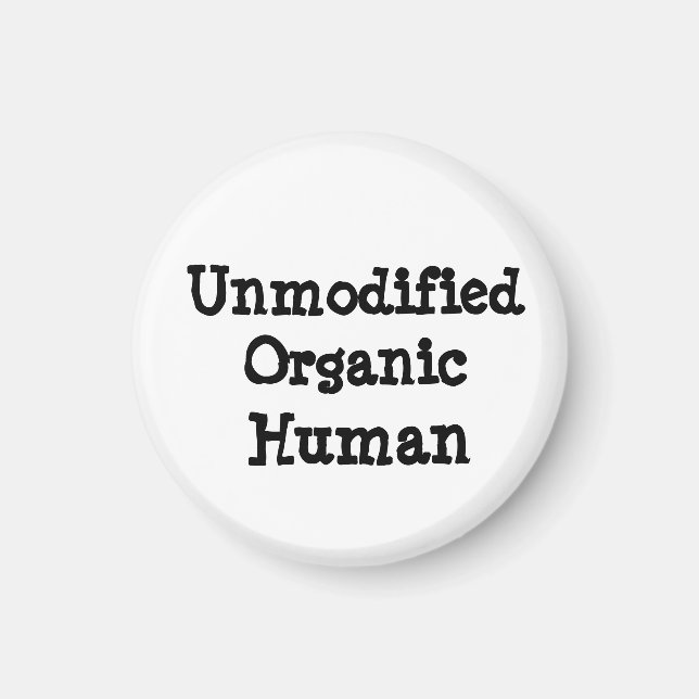 Íman Magneta humana orgânica não modificada (Frente)