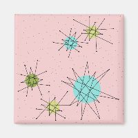 Magneta Icônica de Impulsos Atômicos Rosa