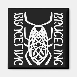 Íman Magneta Impressão branca