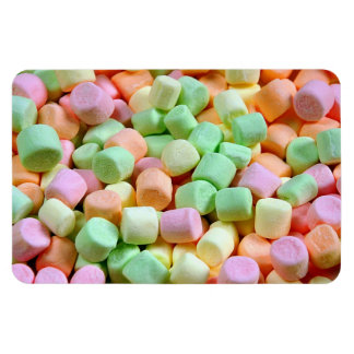 Íman Magneta impressão de marshmallows colorida