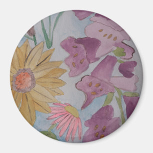 Íman Magneta Inglês do Jardim de Algodão