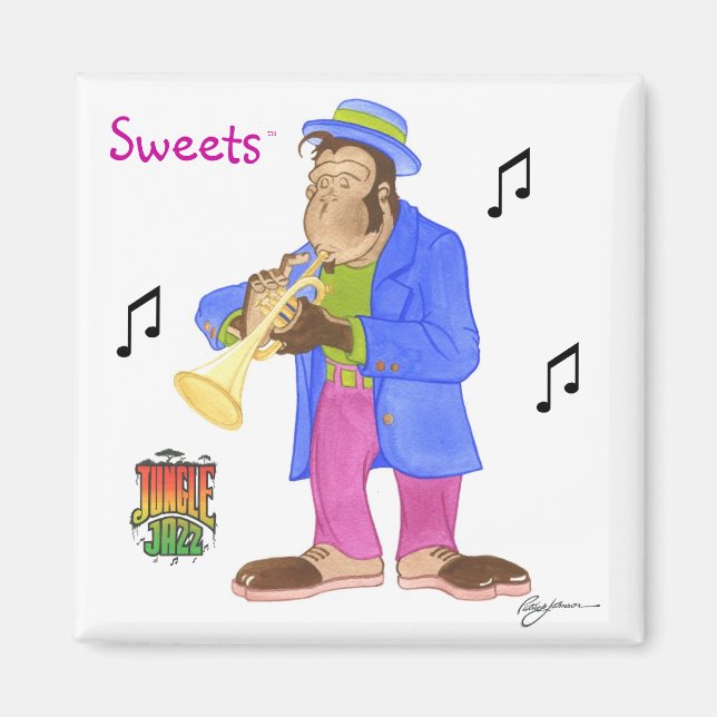 Íman Magneta Jungle Jazz (Frente)