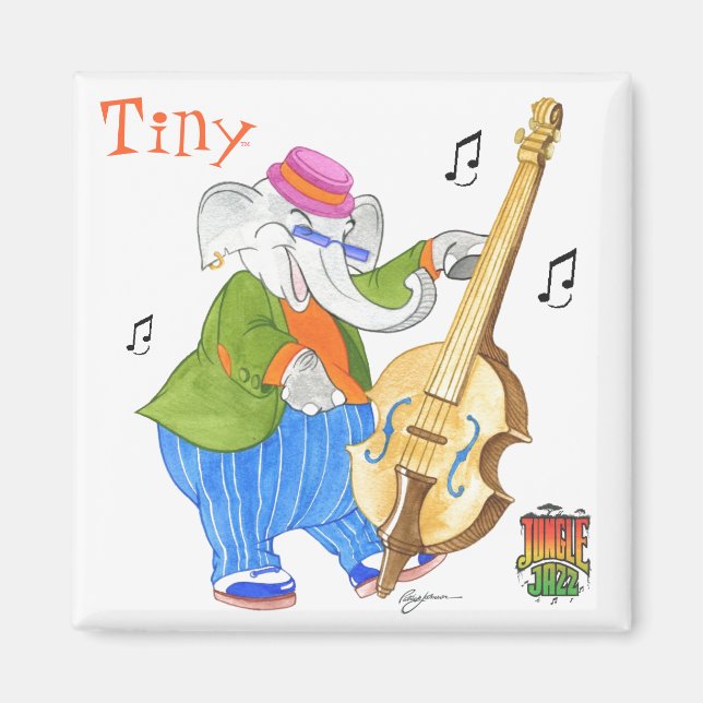 Íman Magneta Jungle Jazz (Frente)