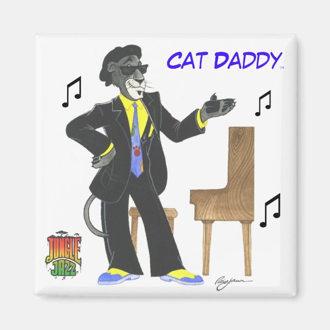 Íman Magneta Jungle Jazz (Frente)