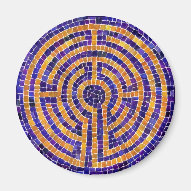 Íman Magneta LABYRINTH MOSAIC (Frente)