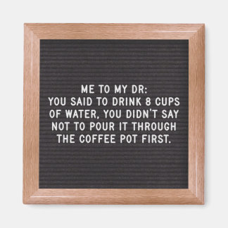 Íman Magneta Letterboard Coffee Cote Quote