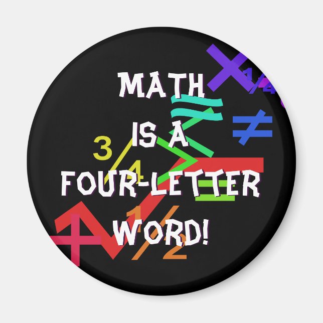 Íman Magneta Matemática (Frente)