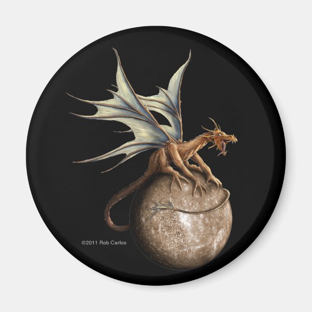 Íman Magneta Mercury Dragon (Frente)