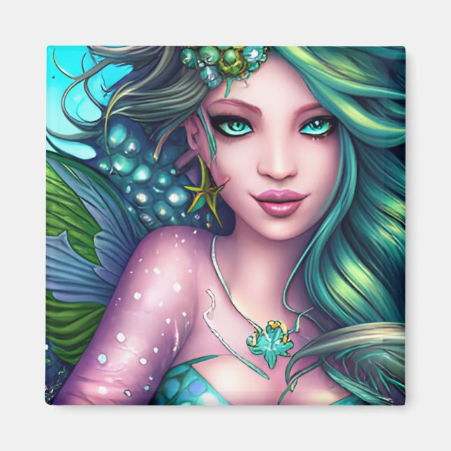 Íman Magneta Mermaid Doll (Frente)