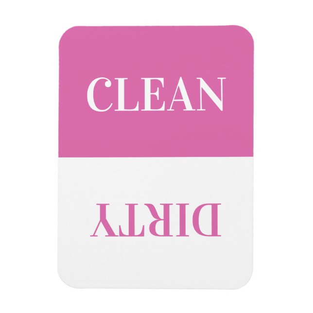 Íman Magneta Mínima Rosa Mínima Moderna da lavadora de  (Vertical)