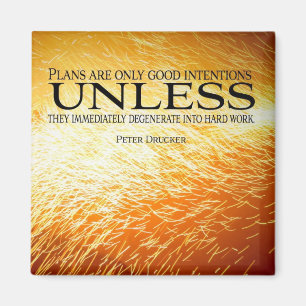 Íman Magneta Motivacional do Trabalho do duro