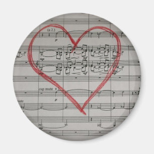 Íman magneta Music Lovers