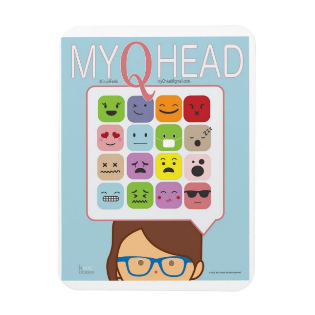 Íman Magneta MyQHead (Vertical)