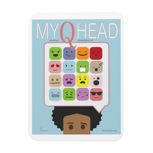 Íman Magneta MyQHead (Vertical)