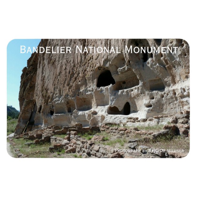 Íman Magneta Nacional Monumento Bandelier (Horizontal)