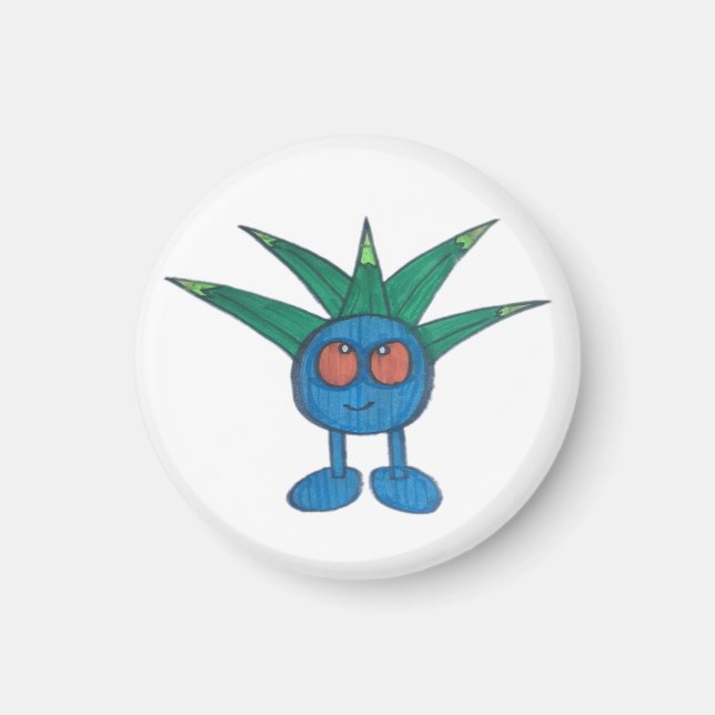 Íman Magneta Oddish do JMCdesign (Frente)