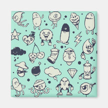 Magneta Personagem de desenho animado