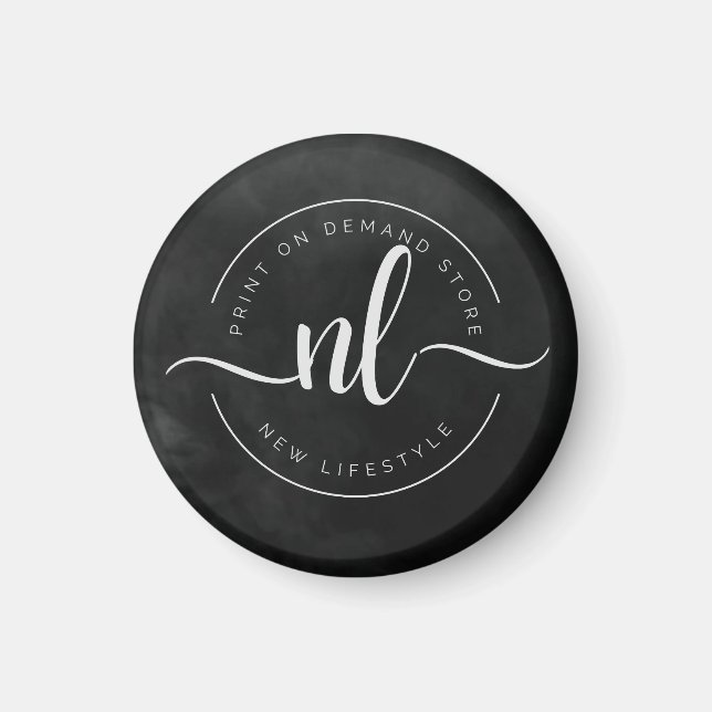 Íman Magneta personalizada - Chic personalizado (Frente)