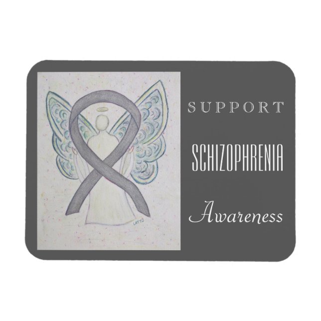 Íman Magneta personalizada do Angel para conhecimento e (Horizontal)