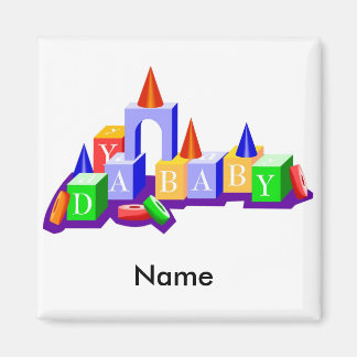 Íman Magneta personalizada do bebê da DA