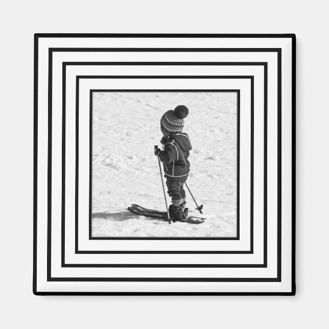 Íman Magneta personalizável de fotogramas (Frente)