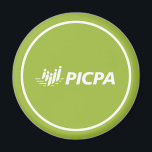 Íman Magneta PICPA<br><div class="desc">Dê ao seu refrigerador alguma personalidade enquanto mostra o seu orgulho PICPA.</div>