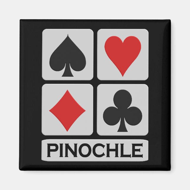 Íman Magneta Pinochle (Frente)