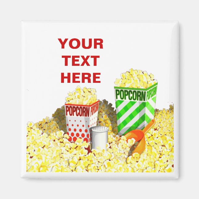 Íman Magneta Popcorn Lovers (Frente)