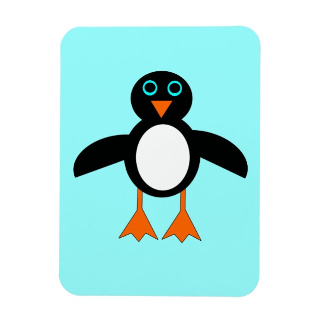 Íman Magneta Premium de Pinguim Cinto (Vertical)