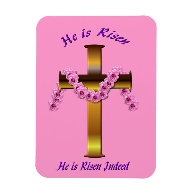 Íman Magneta Premium de Ressurreição (Vertical)