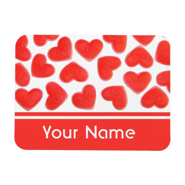 Íman Magneta premium 'name' do Sweet Hearts (Horizontal)