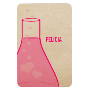 Íman Magneta Premium para Beaker Whimsical, Rosa