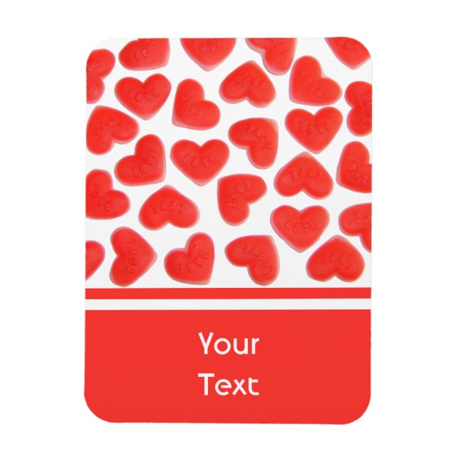 Íman Magneta premium 'text' do Sweet Hearts (Vertical)